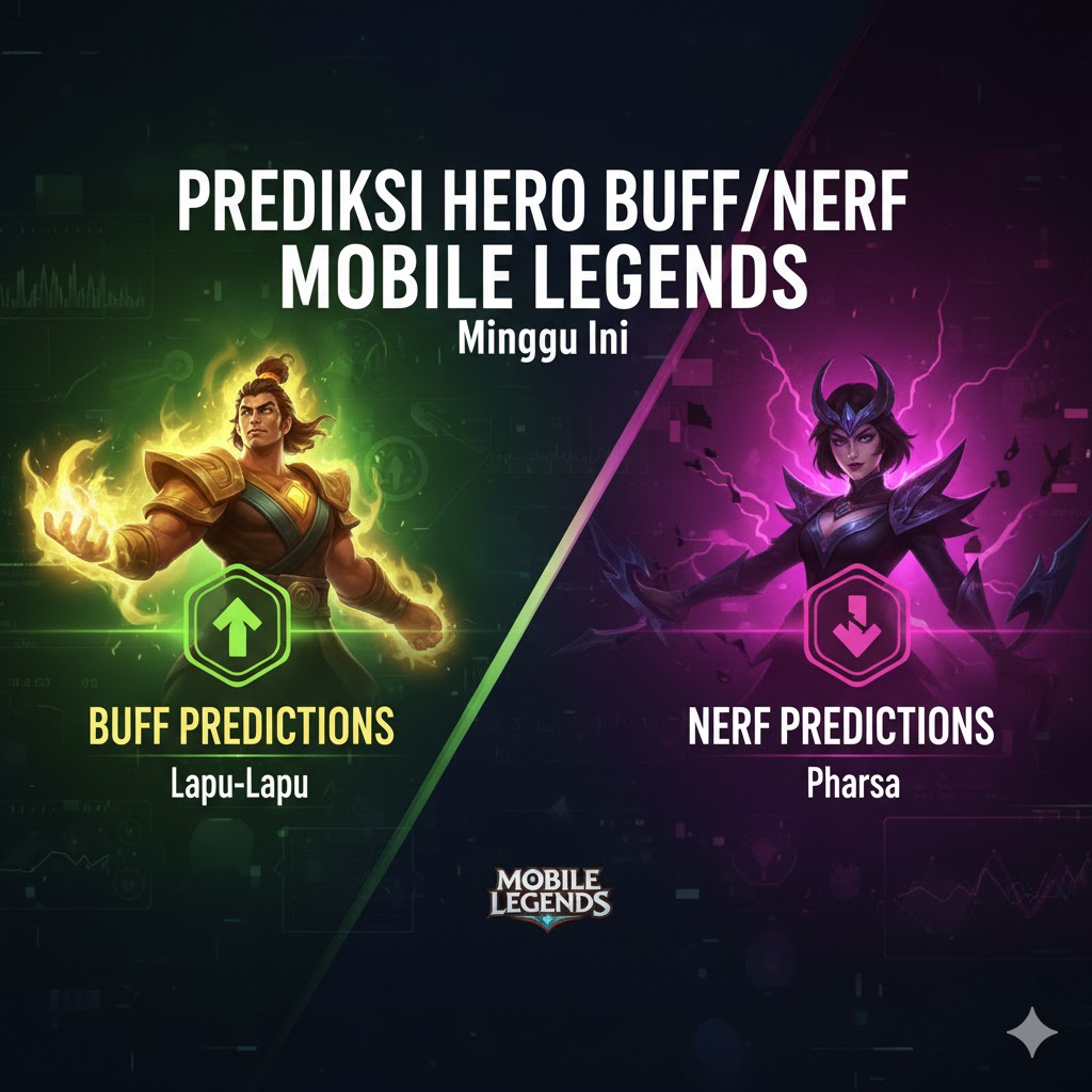Prediksi Hero Buff/Nerf Mobile Legends Minggu Ini: Advanced Server Bocor Meta Baru!