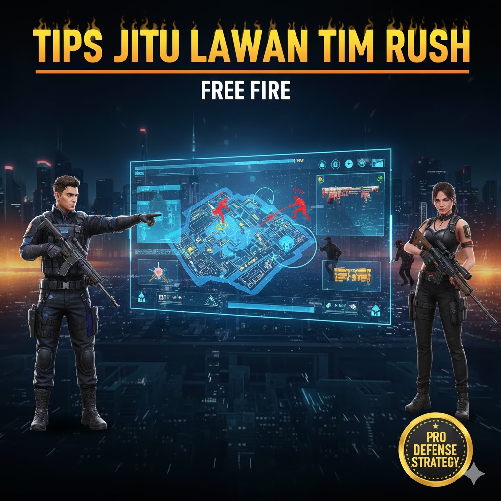 Tips Jitu Lawan Tim Rush Free Fire