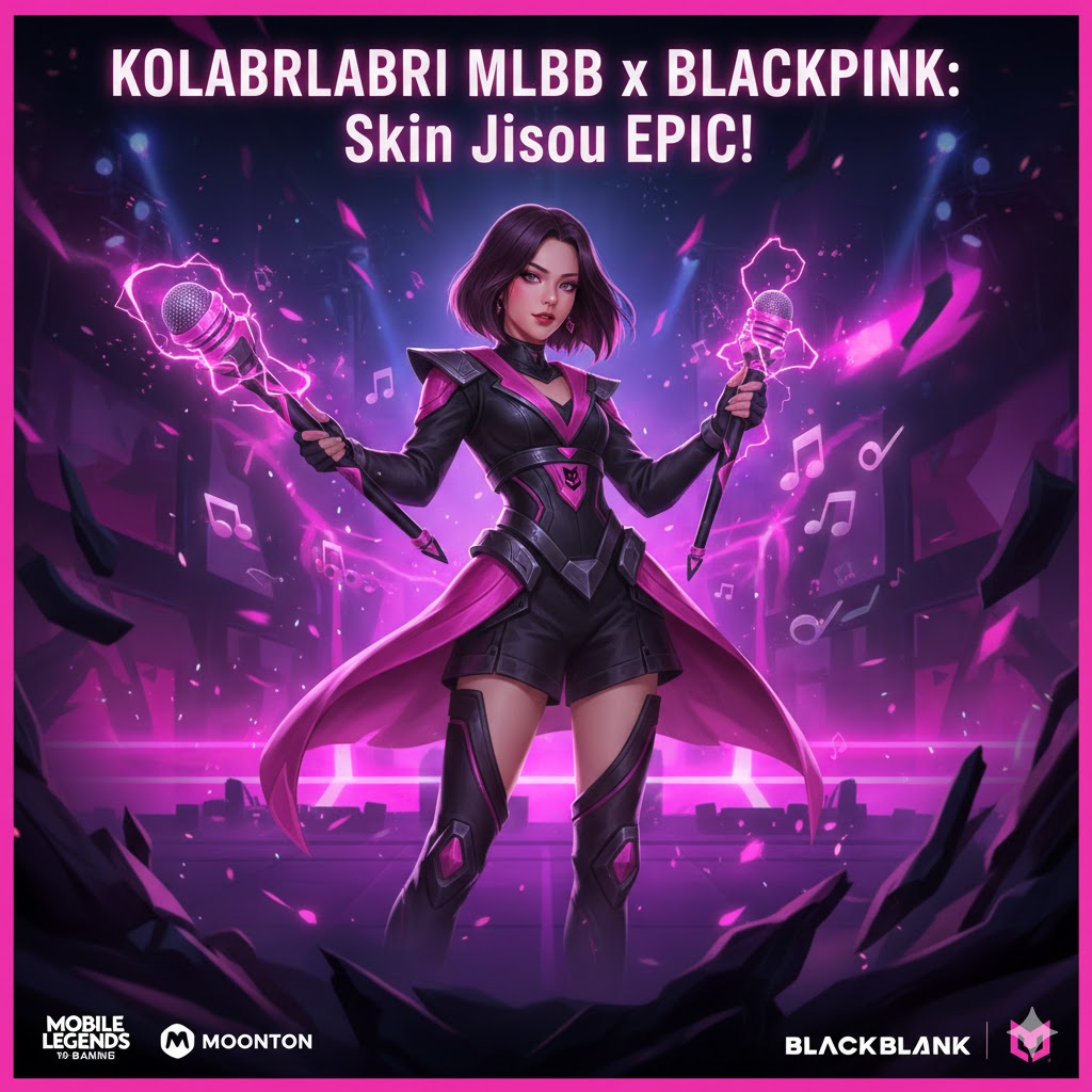 Kolaborasi MLBB x Blackpink: Skin Jisoo Epic!