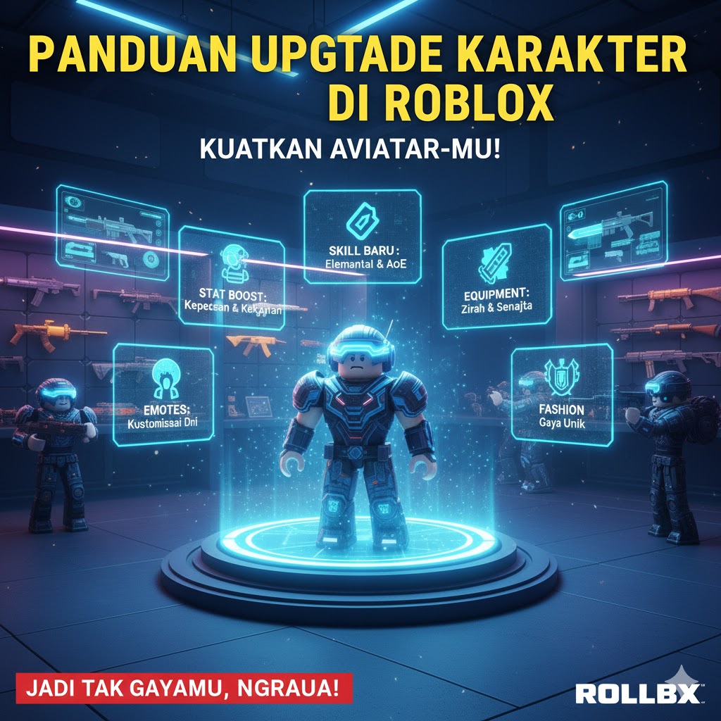 Panduan Upgrade Karakter di Roblox