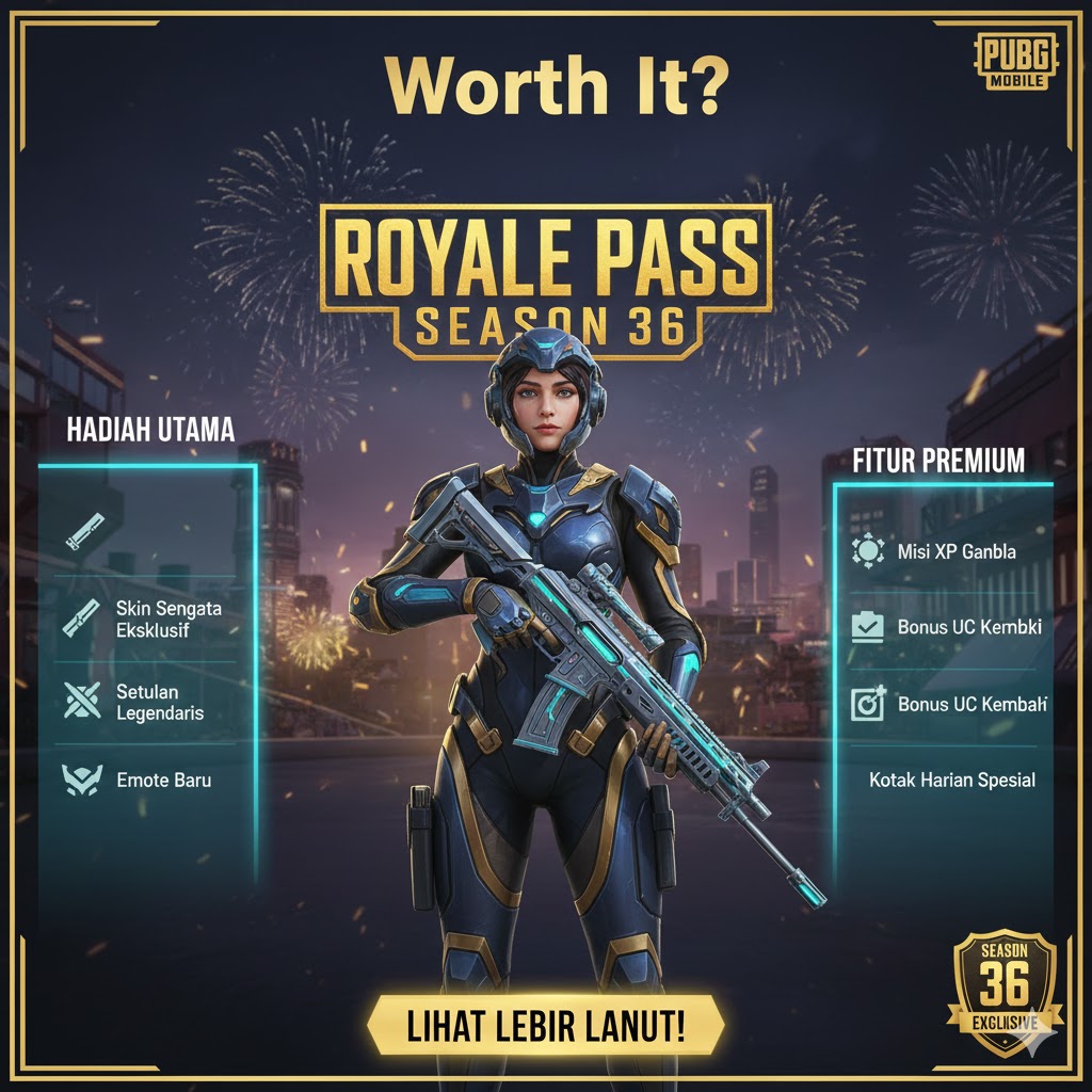 Royale Pass PUBG Mobile Season 36: Worth It?