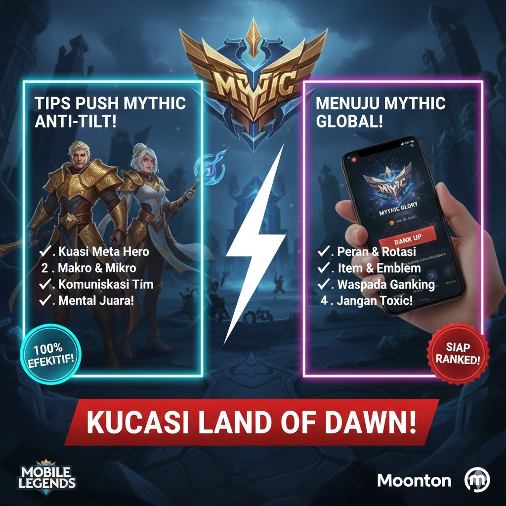 Tips Push Mythic Mobile Legends Season 38 Anti Tilt!