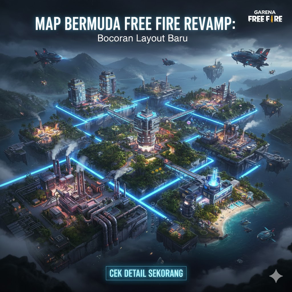 Map Bermuda Free Fire Revamp: Bocoran Layout Baru 2026!