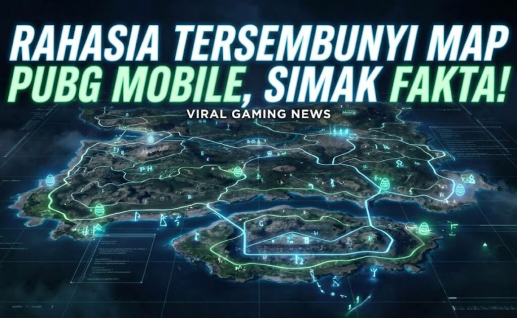 Rahasia Tersembunyi Map PUBG Mobile, Simak Fakta!