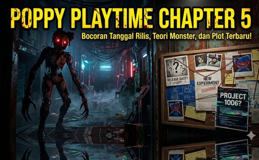 Poppy Playtime Chapter 5: Bocoran Tanggal Rilis, Teori Monster, dan Plot Terbaru