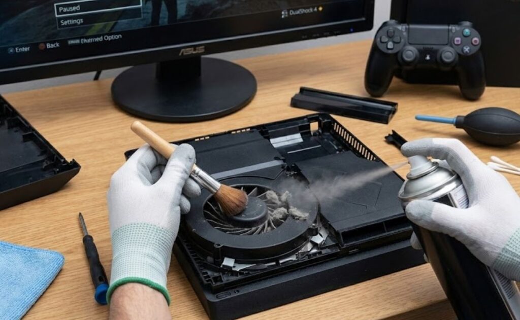 Cara Membersihkan Debu di Kipas PS4 Agar Tidak Berisik