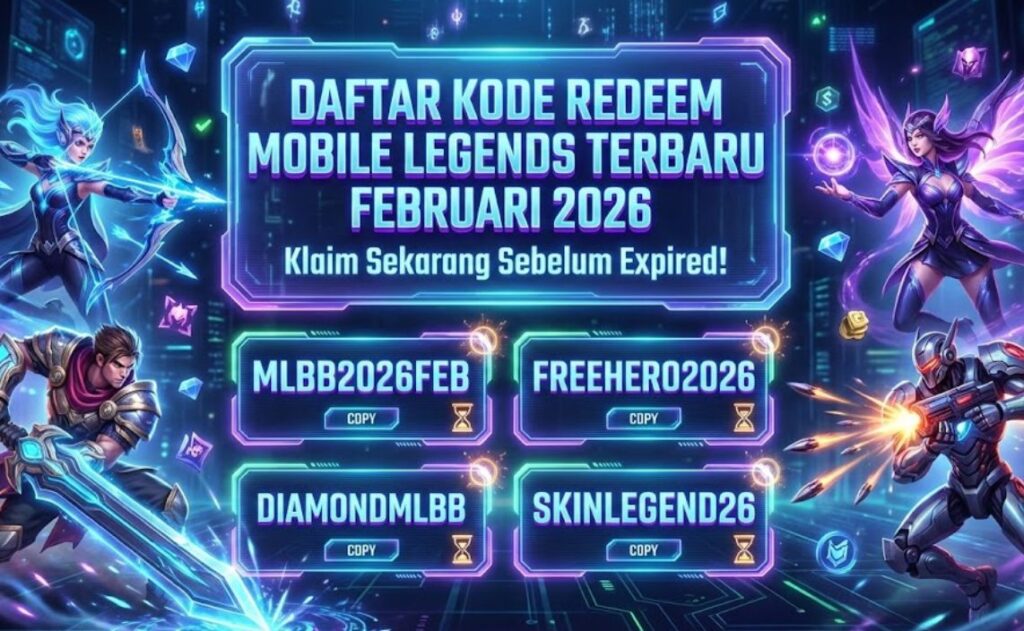 Daftar Kode Redeem Mobile Legends Terbaru Februari 2026