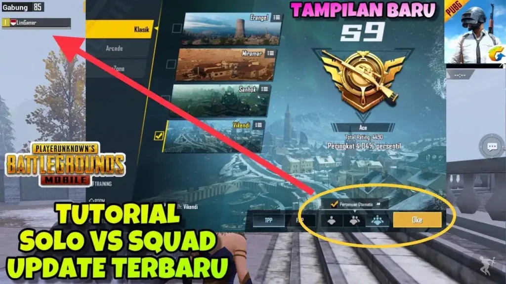 Cara Bermain Solo vs Squad PUBG Mobile Agar Selalu Chicken Dinner