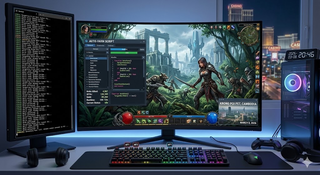 Script Auto Farm MMORPG 2026: Efisiensi Maksimal atau Ancaman Tersembunyi?