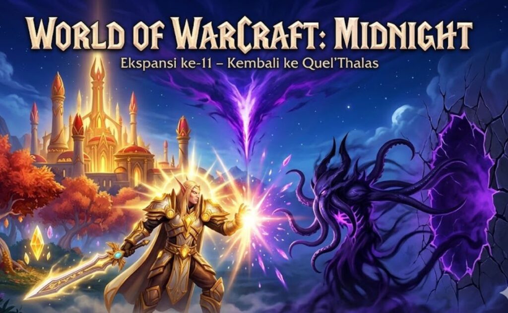 World of Warcraft: Midnight – Ekspansi ke-11 Ajak Pemain Kembali ke Quel'Thalas