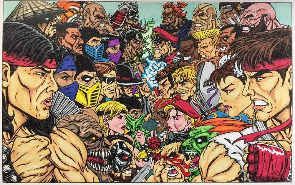 Mortal Kombat vs Street Fighter