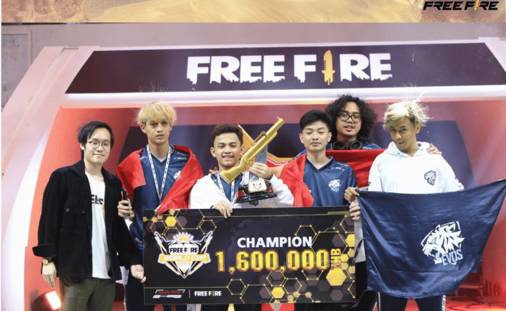 Pemain Free Fire Indonesia Raih Juara Dunia di Turnamen Internasional